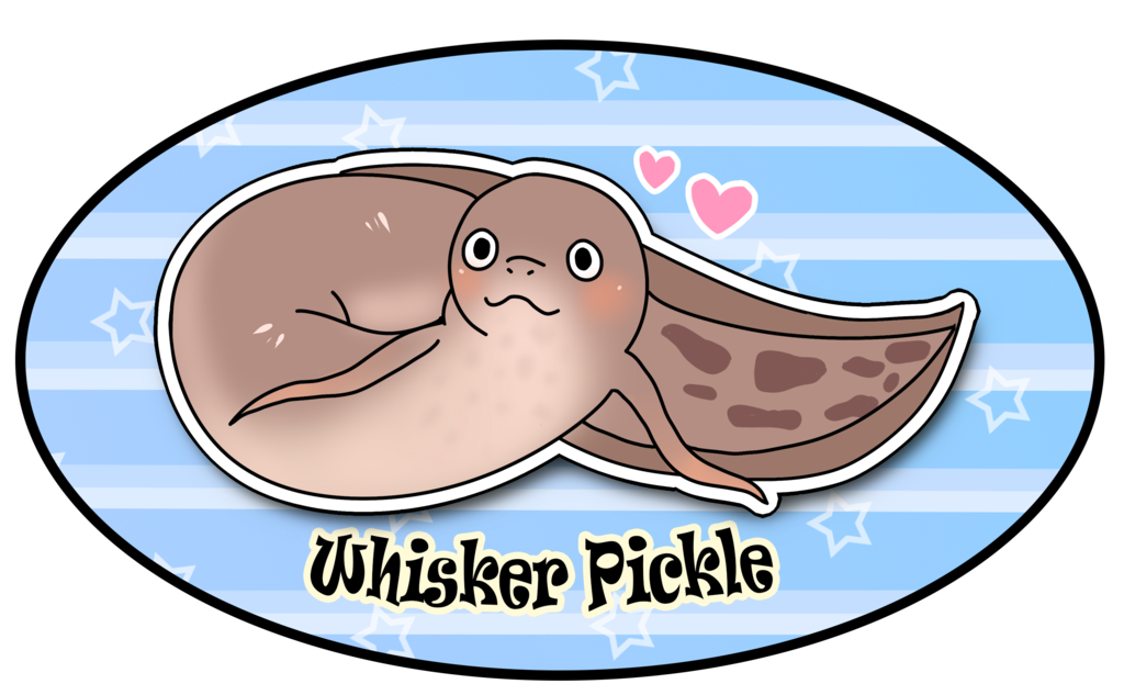 Whisker the lungfish by. Pickle clipart baby
