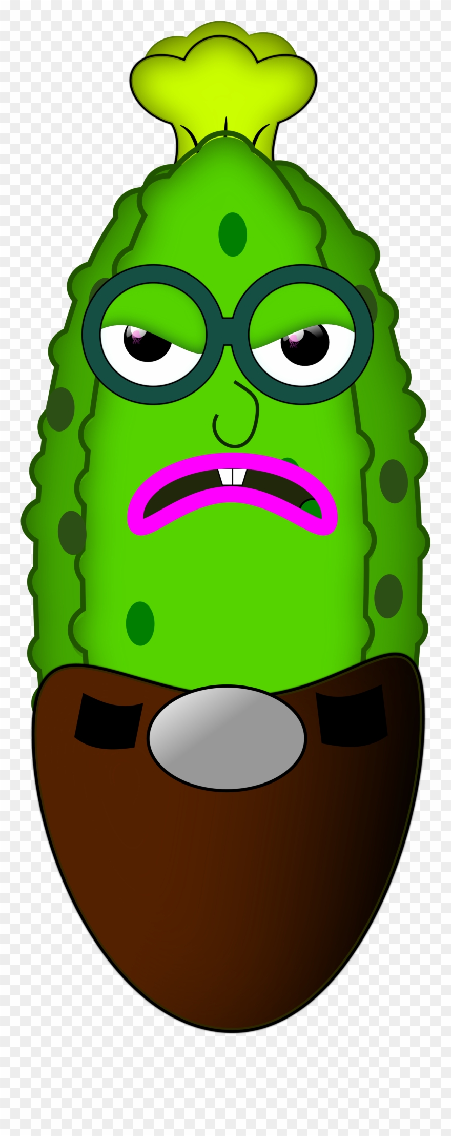 pickle clipart cool as cucumber