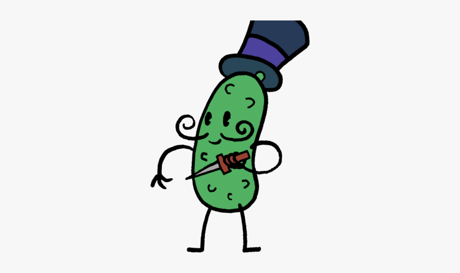 pickle clipart drawn