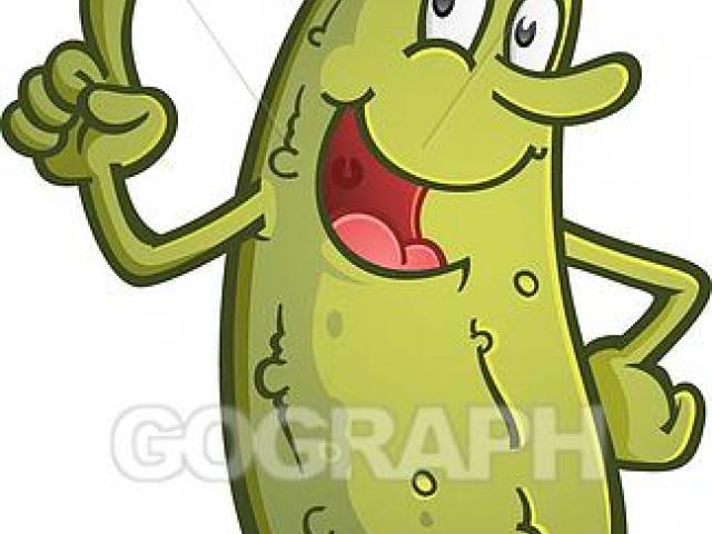 pickle clipart dried