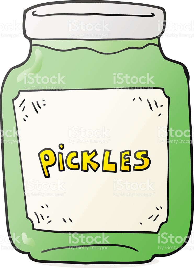pickles clipart pickle bottle