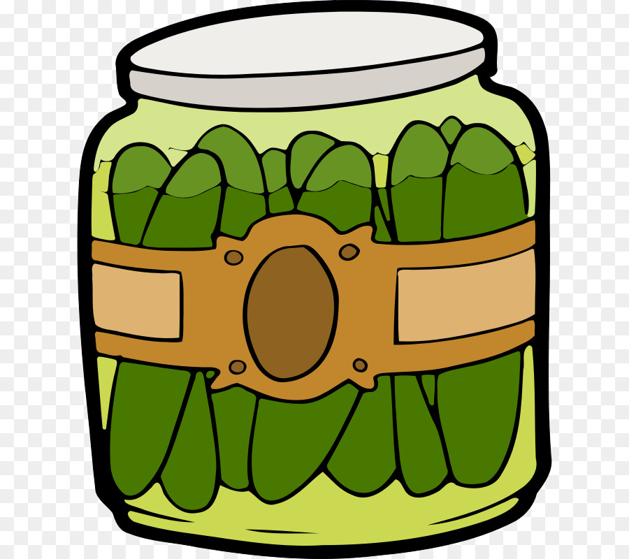 Food background green yellow. Pickles clipart clip art