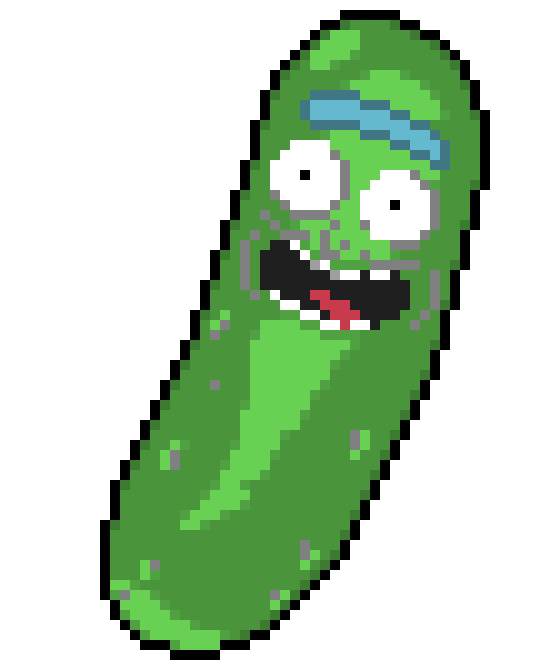 pickles clipart pixel art