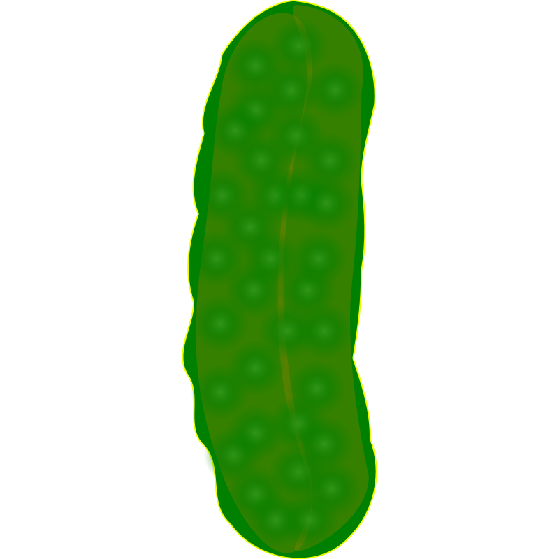 pickle clipart vector
