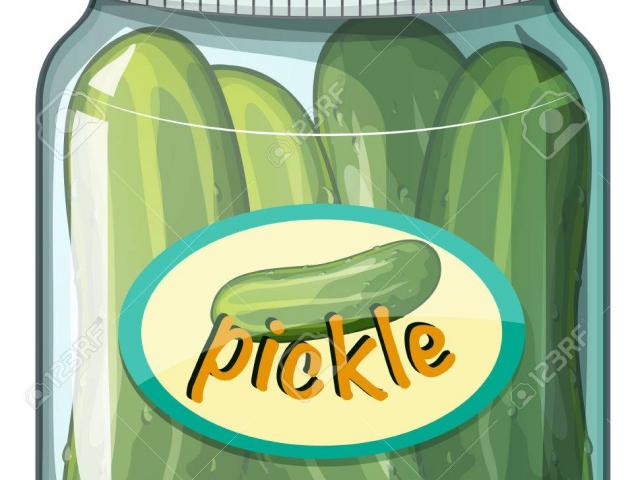 pickles clipart drawn