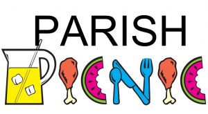 Picnic clipart august. Miscouche parish th 