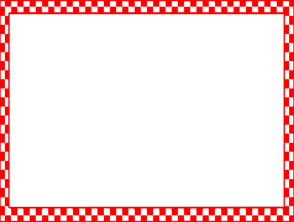 red clipart borders