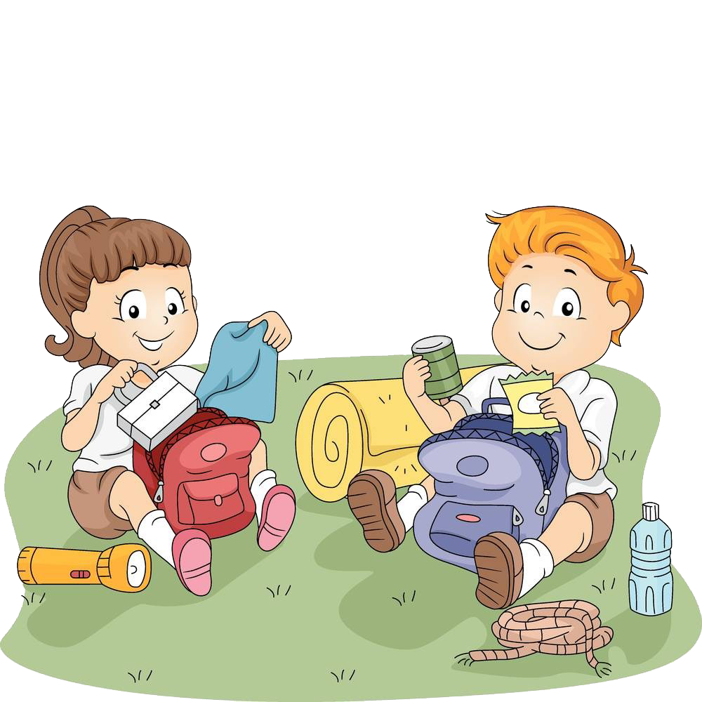 toddler clipart child camp