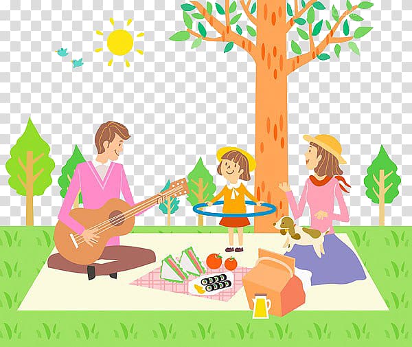 picnic clipart parent