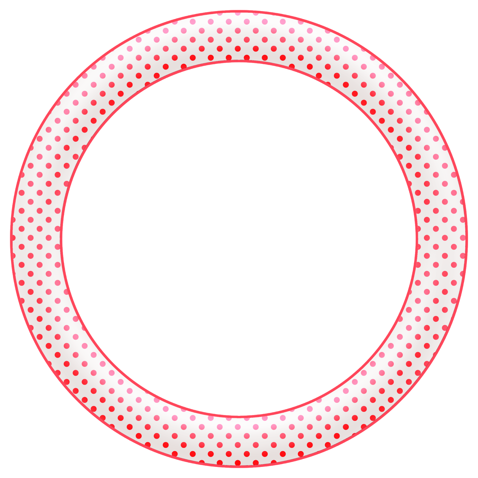 Picnic clipart plate. Etiquetas circulares con lunares