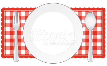 Banner stock vectors psd. Picnic clipart plate
