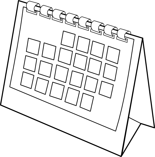 Clip art at clker. Picture clipart calendar
