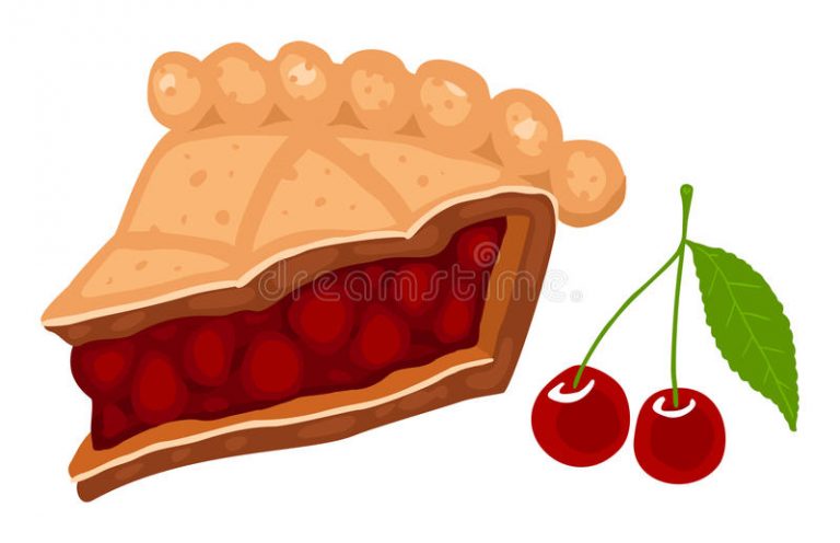 pie clipart cherry pie