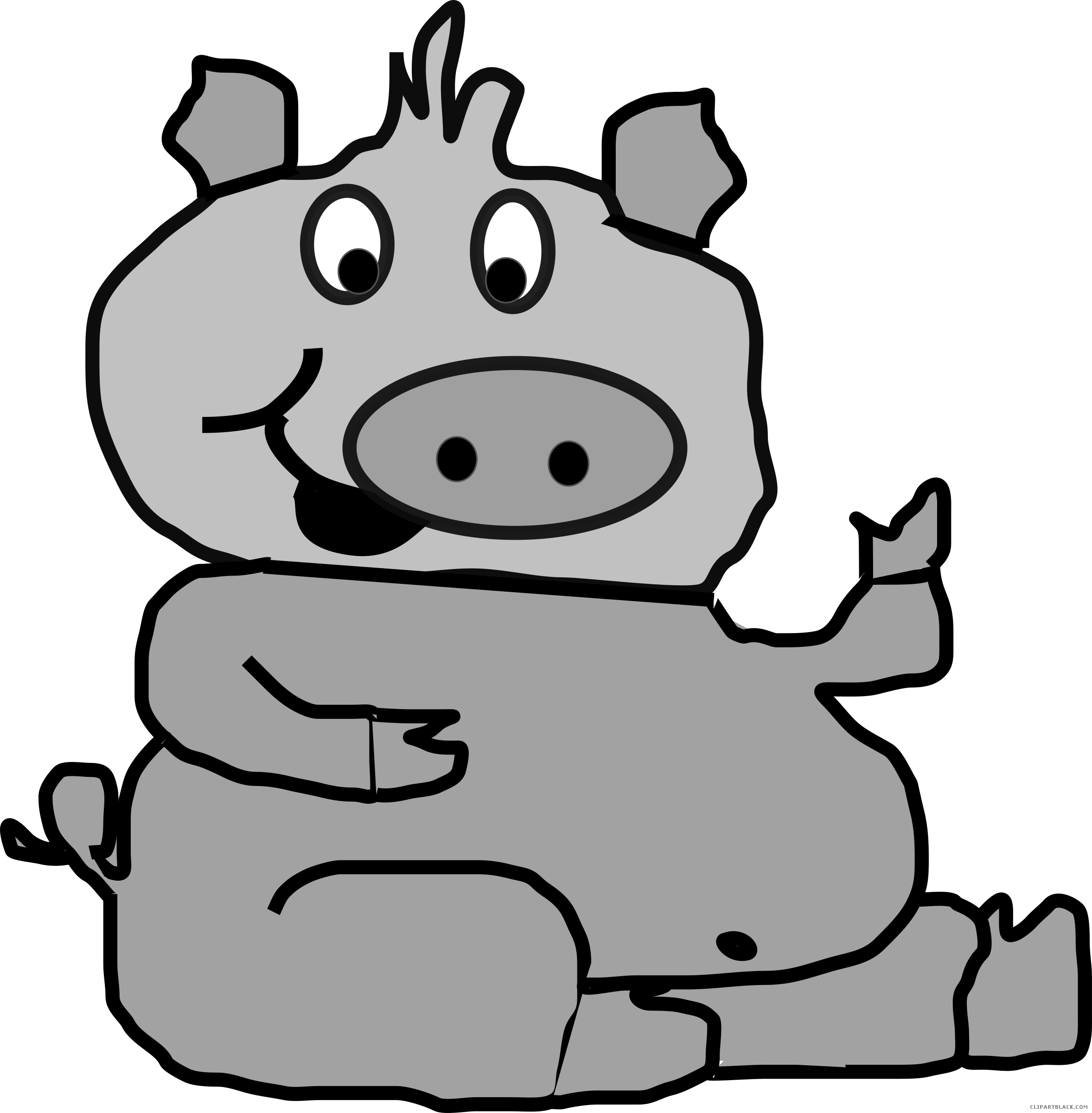 pig clipart bbq