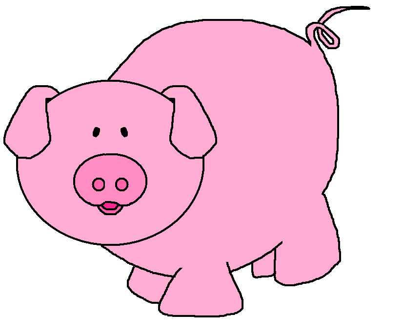 pig clipart body