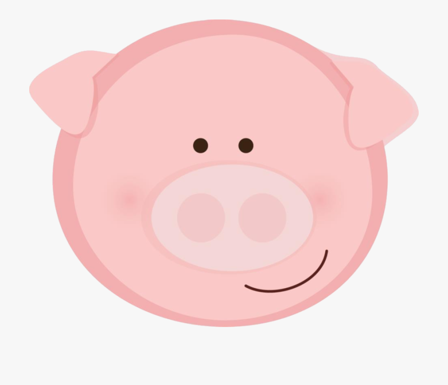 pig clipart face