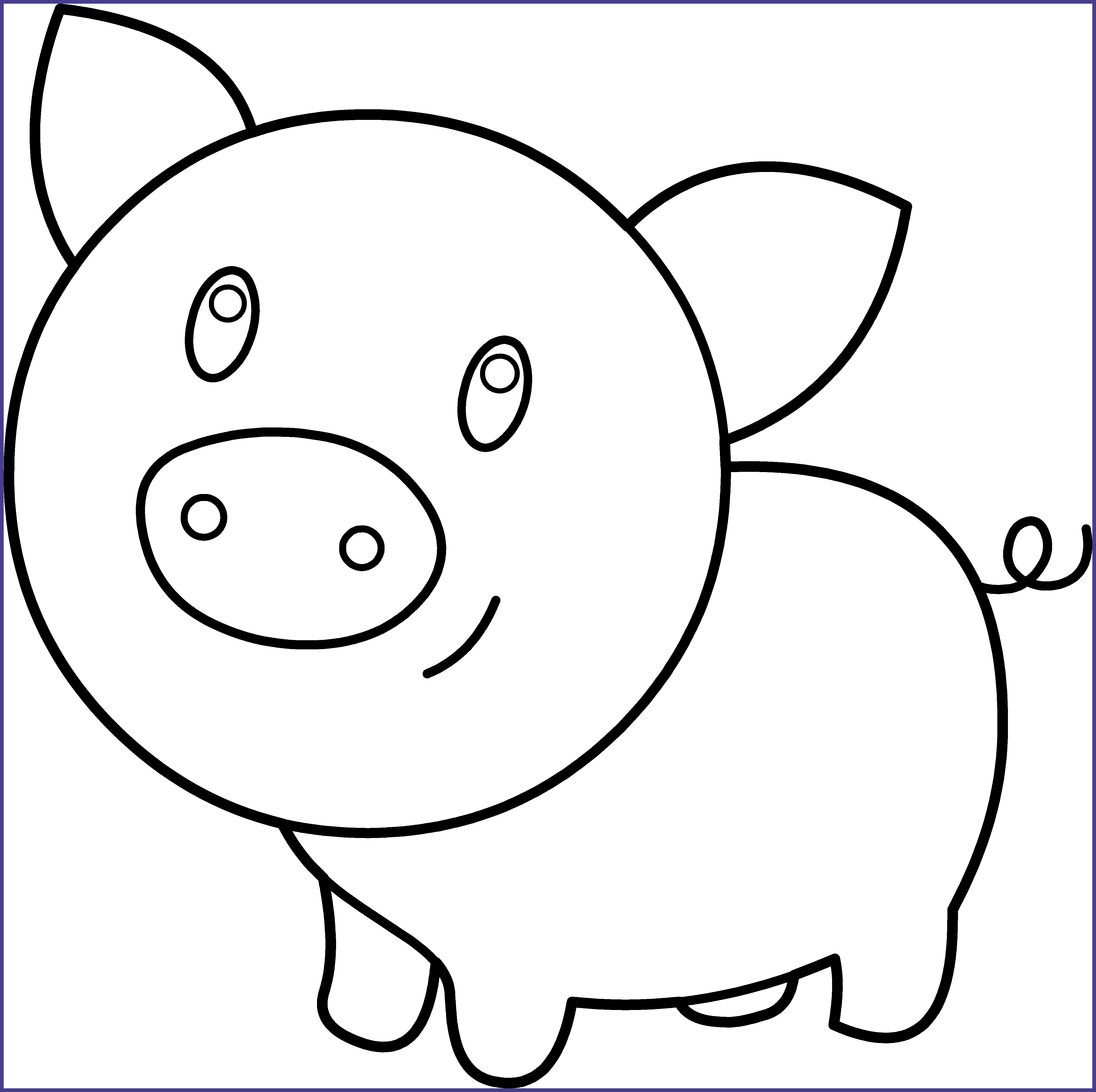Pig Clipart Sketch Pig Sketch Transparent Free For Download On Webstockreview 2020
