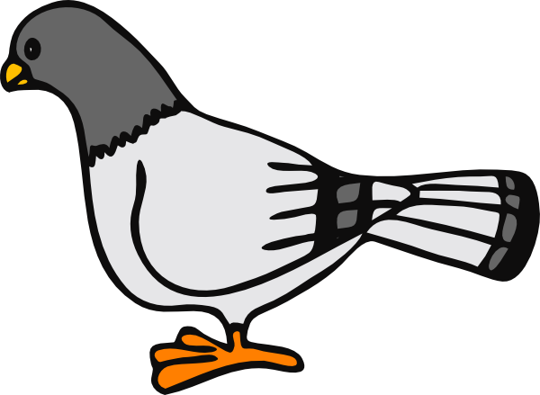 Pigeon clipart animated. Clip art at clker