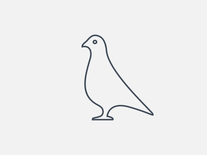 Pigeon clipart letter gif. Pin on 