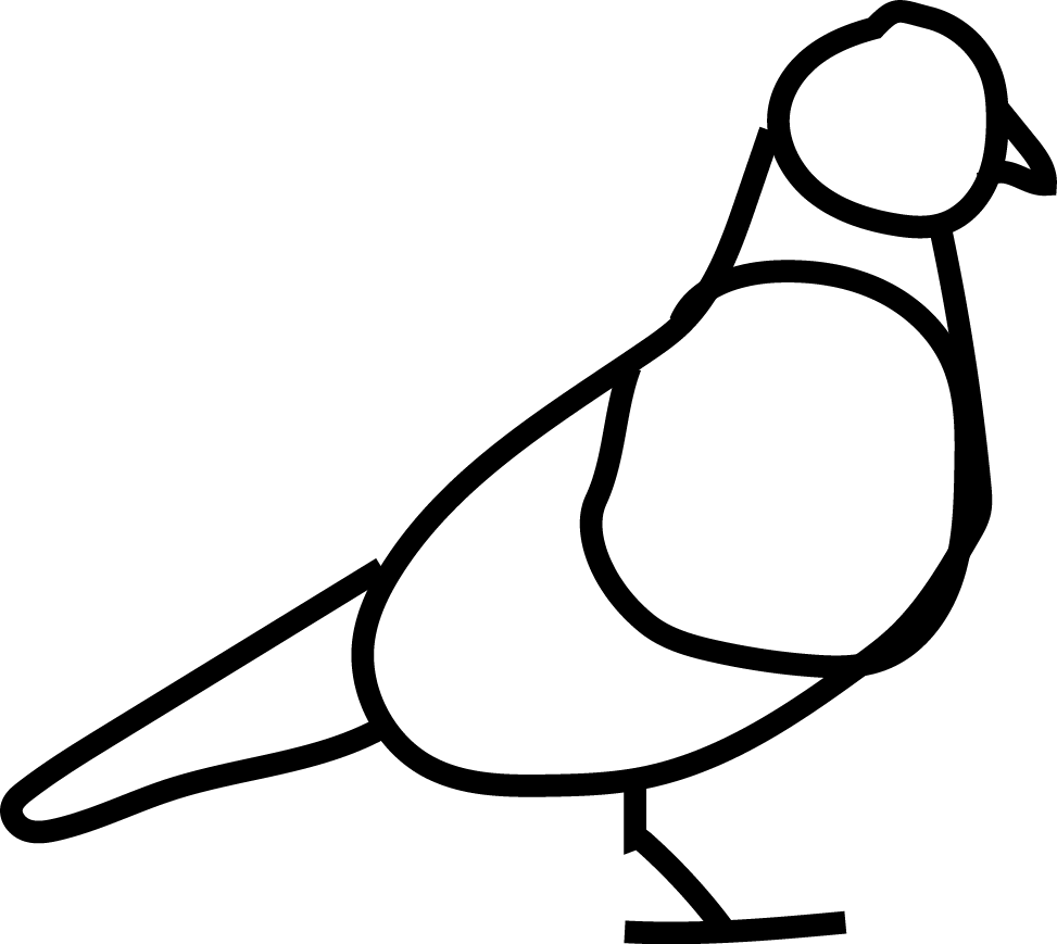 . Pigeon clipart pigeon house