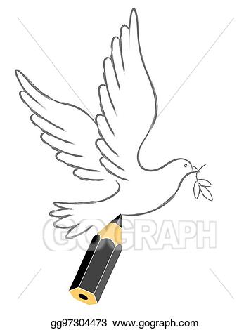 pigeon clipart sketch