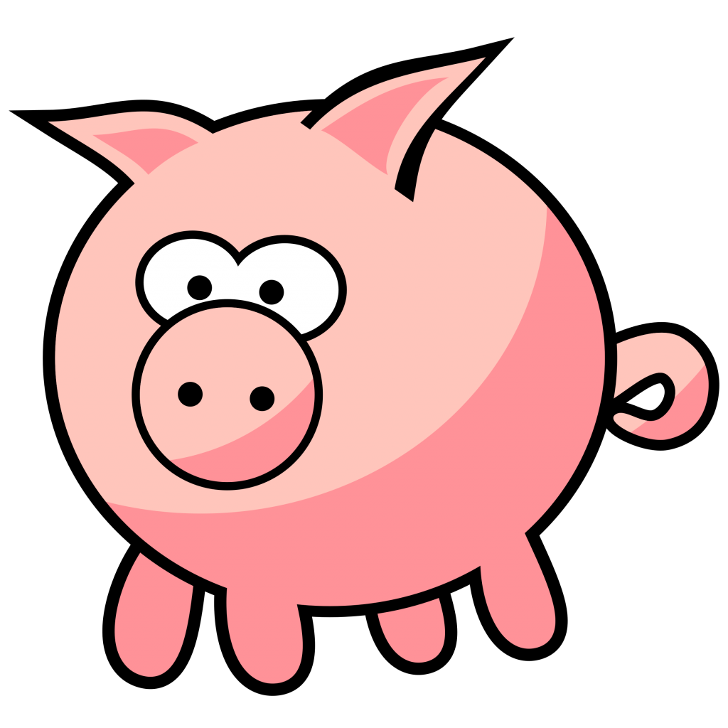pigs clipart cartoon