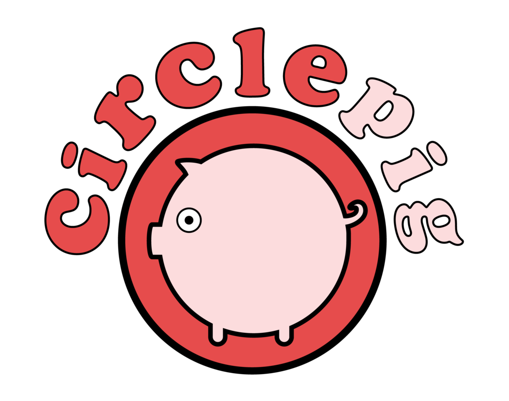 pigs clipart circle