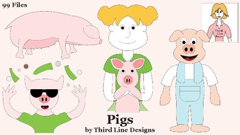 pigs clipart mini pig