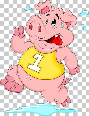 Pig racing png images. Pigs clipart race