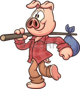 Pinterest . Pigs clipart walking
