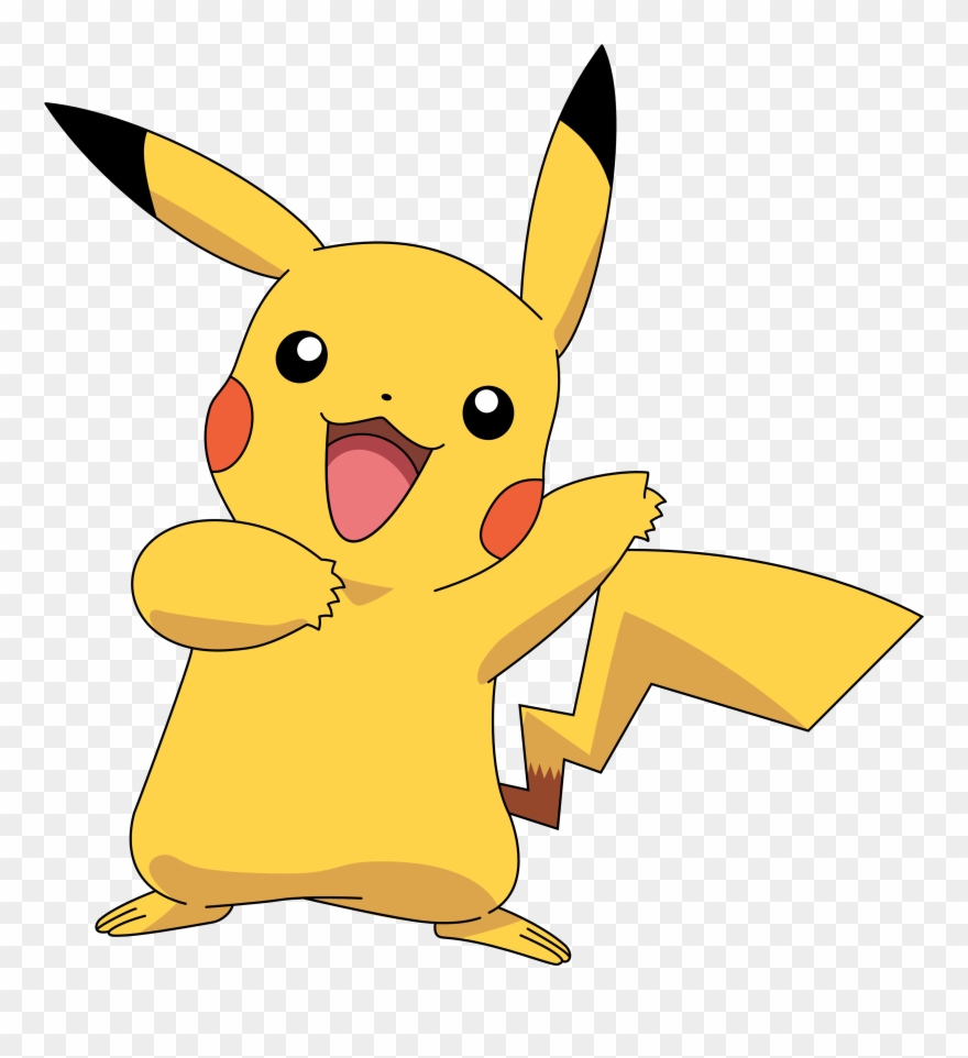 hello clipart pikachu pokemon