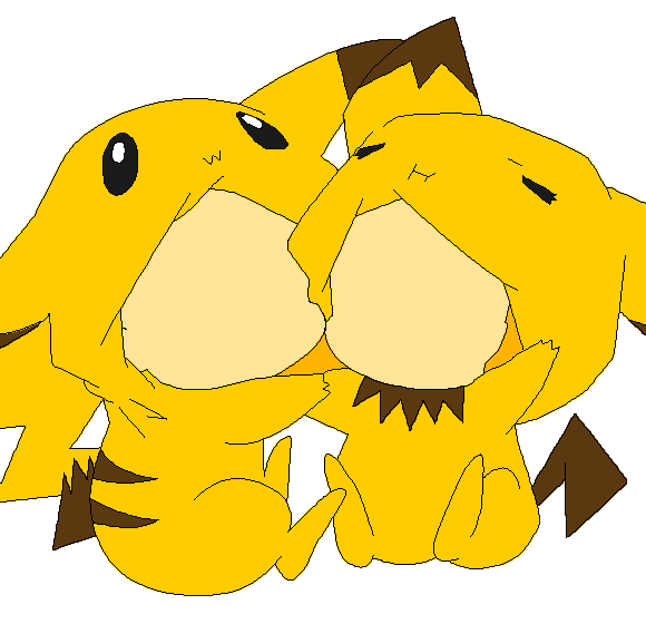 pikachu clipart anime