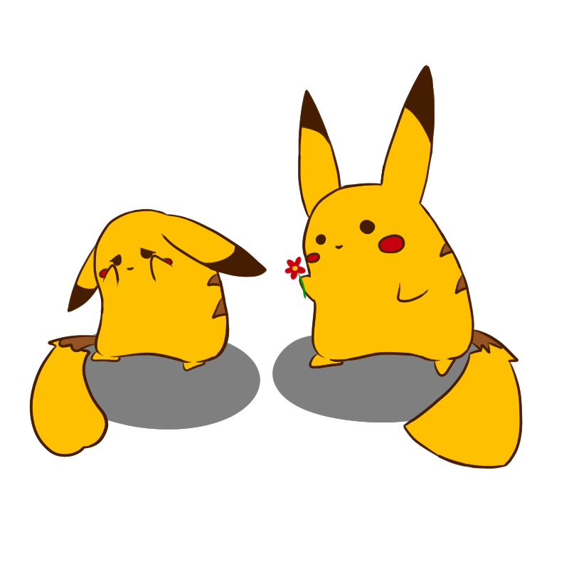 pikachu clipart chibi
