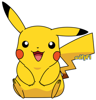 pikachu clipart early