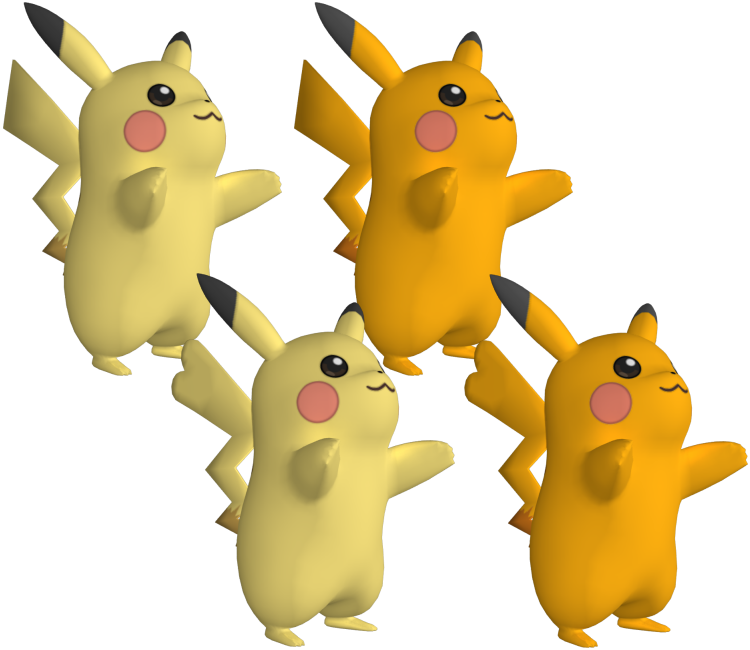 pikachu clipart figure pokemon