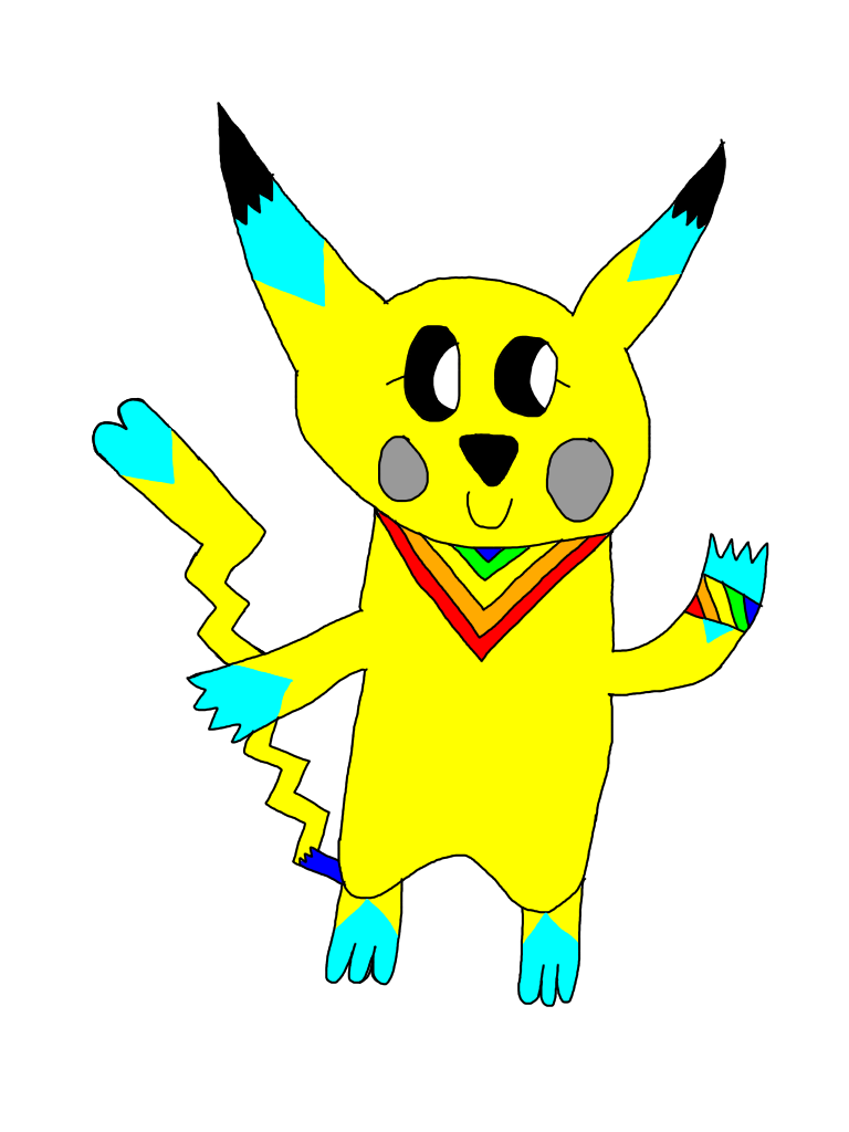 Pikachu head