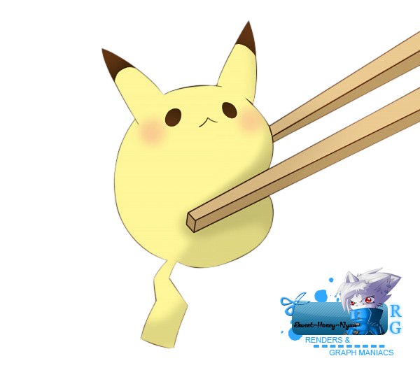 pikachu clipart kawaii