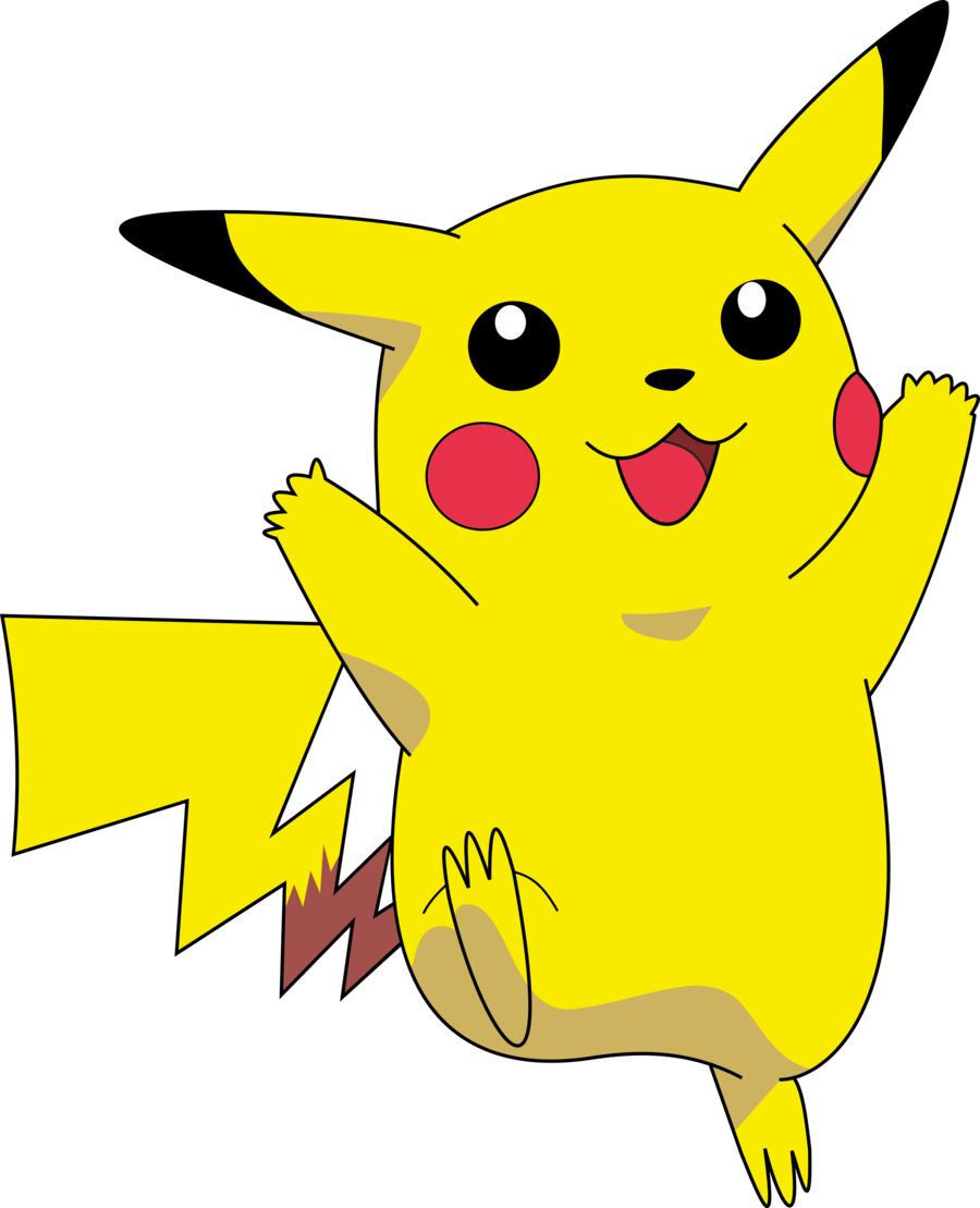 pikachu clipart printable
