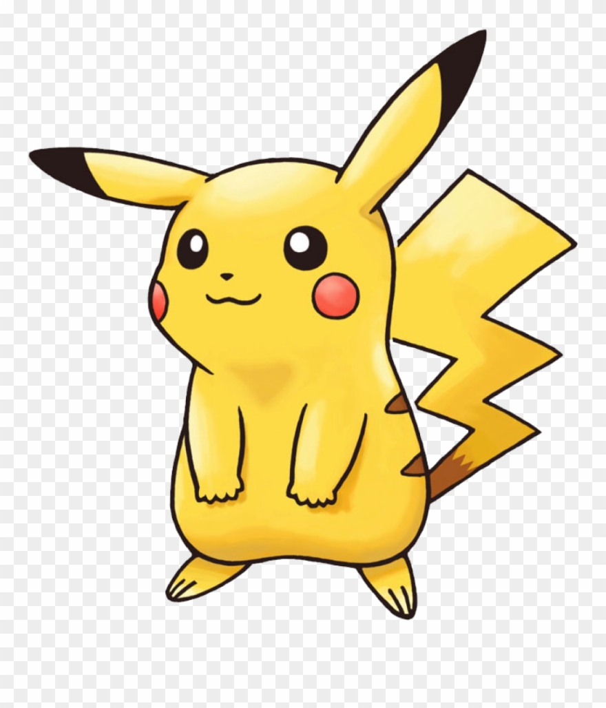 pikachu clipart word