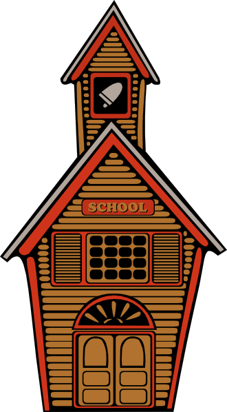 schoolhouse clipart historical building