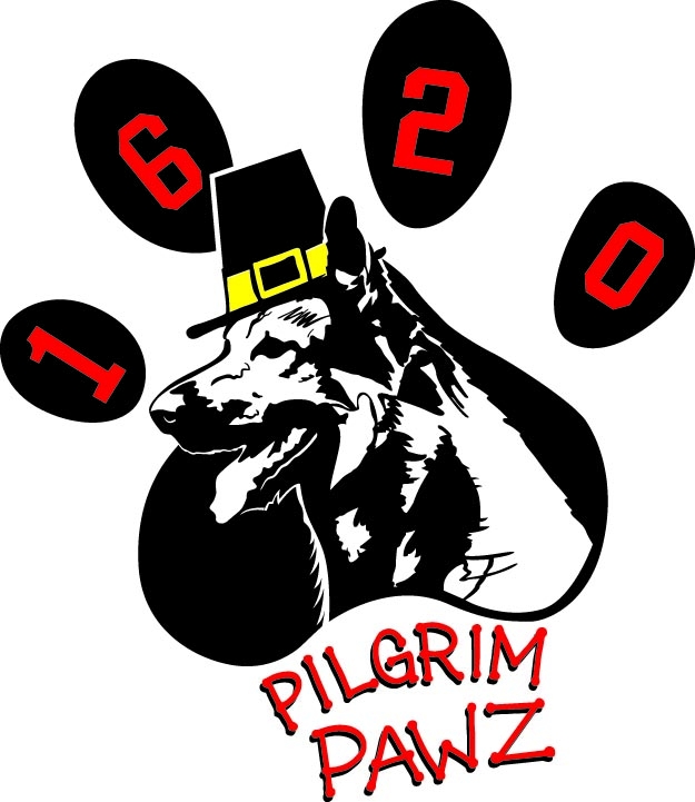 pilgrims clipart dog