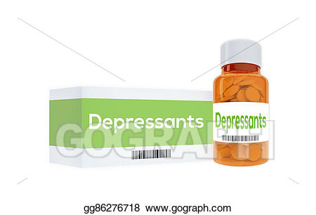 pill clipart depressant