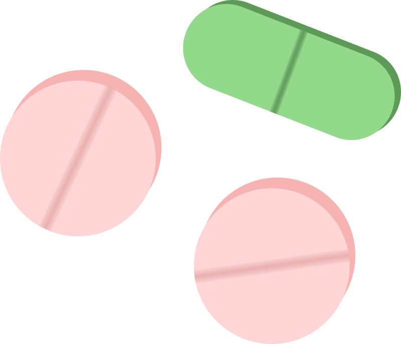 pills clipart pink pill