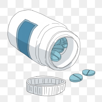 pill clipart round pill