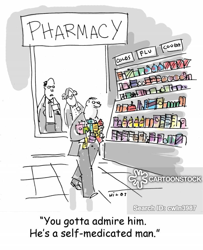 pills clipart self medication