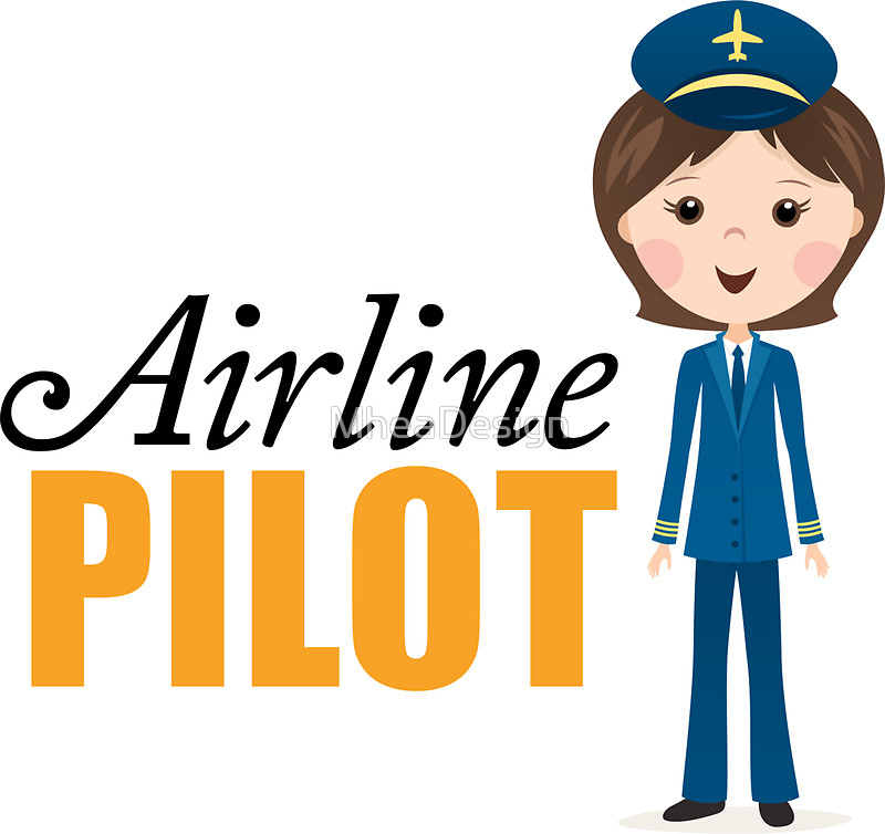 Pilot clipart female pilot. Free download best on