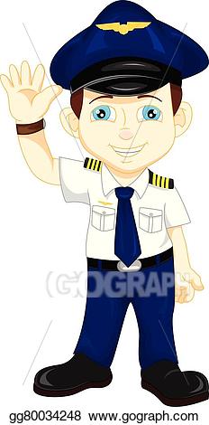 pilot clipart happy