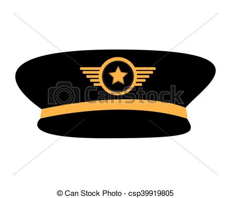 pilot clipart pilot hat