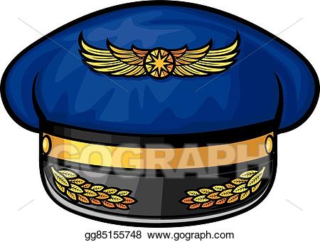 pilot clipart pilot hat