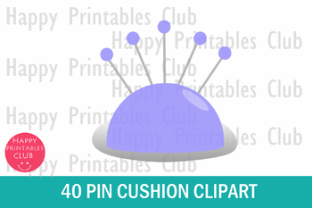 pin clipart sewing material